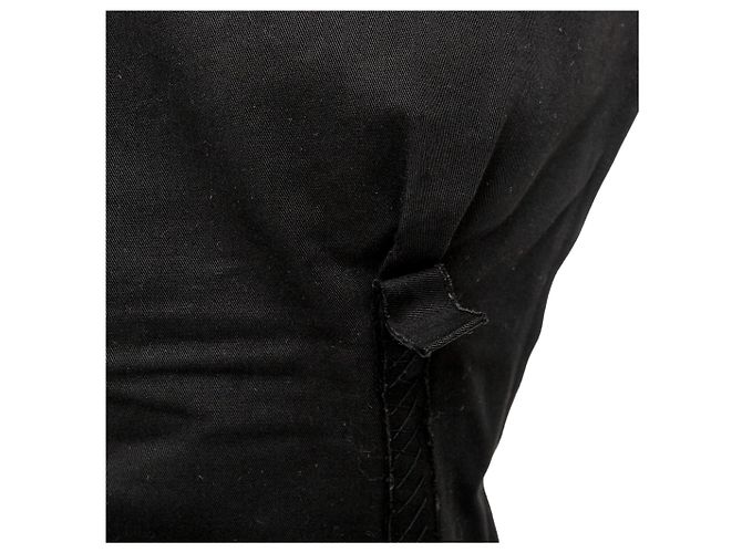Trägerloses Kleid Yohji Yamamoto Schwarz - Ansicht 9