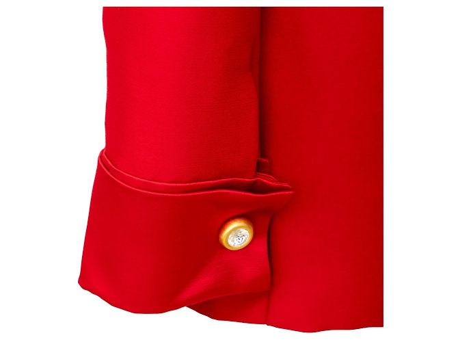 Autre Marque Blazer Gai Mattiolo con camisón Roja - vista 13