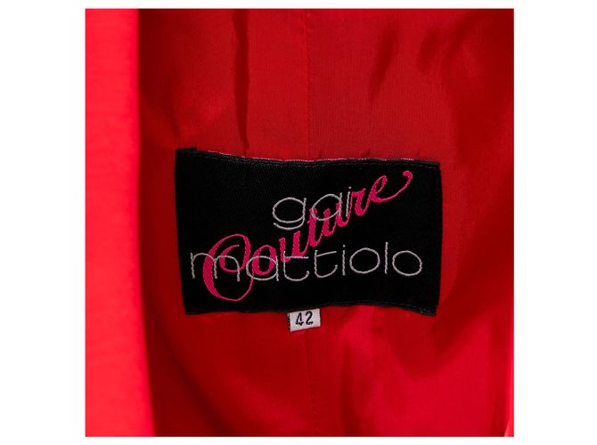 Autre Marque Blazer Gai Mattiolo con camisón Roja - vista 15
