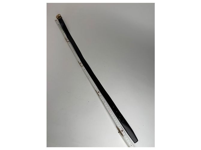 Céline Vintage Celine Ledergürtel braun - Ansicht 10
