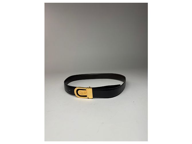 Céline Vintage Celine Ledergürtel braun - Ansicht 3