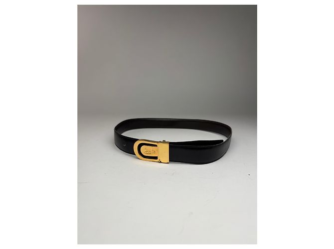 Céline Vintage Celine Ledergürtel braun - Ansicht 4
