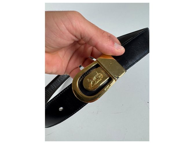 Céline Vintage Celine Ledergürtel braun - Ansicht 6