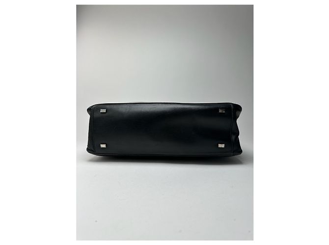 Céline Vintage Celine Paris Leder Tasche schwarz - Ansicht 11