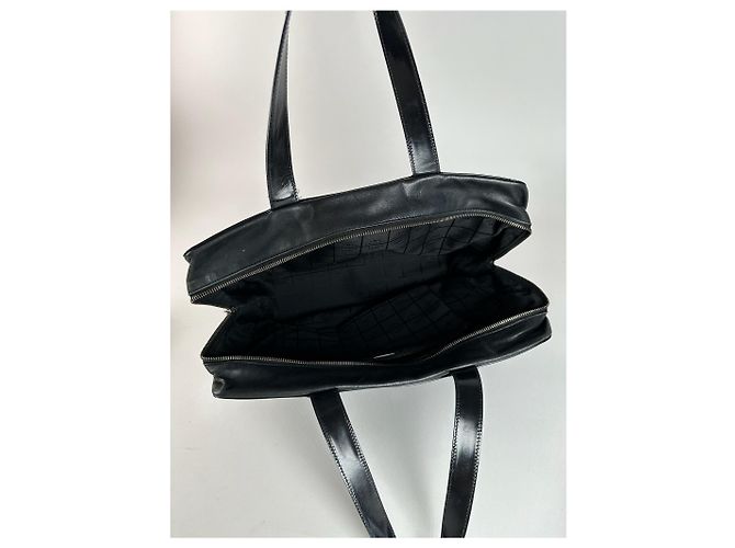 Céline Vintage Celine Paris Leder Tasche schwarz - Ansicht 5