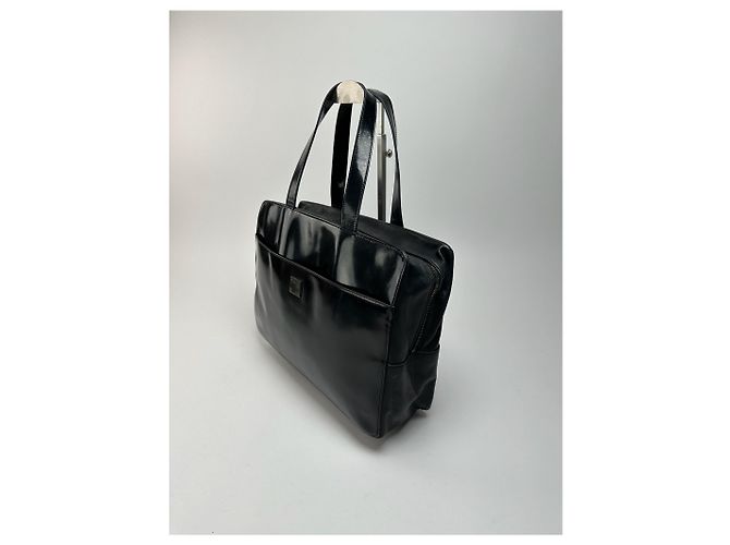 Céline Vintage Celine Paris Leder Tasche schwarz - Ansicht 7