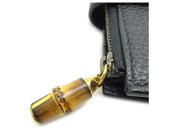 Gucci Double G Medium Wallet with Bamboo - view 9