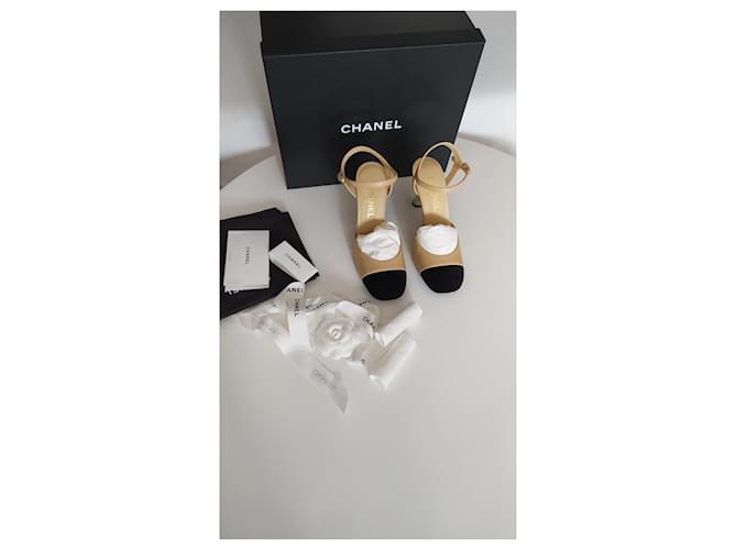 sandali Chanel Beige - vista 5
