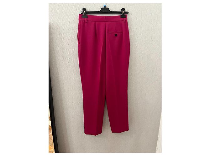 Pantalones Lanvin Marguerite Rosa Algodón - vista 2