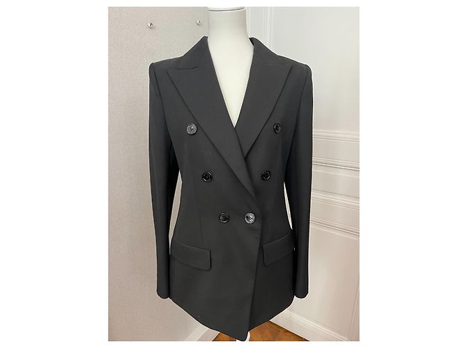 Alexandre Vauthier Couture Blazer Jacke Schwarz - Ansicht 2