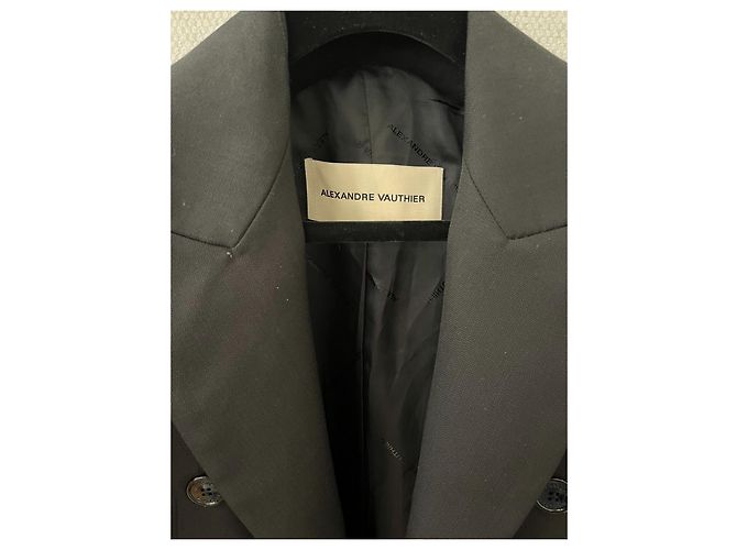 Alexandre Vauthier Couture Blazer Jacke Schwarz - Ansicht 4