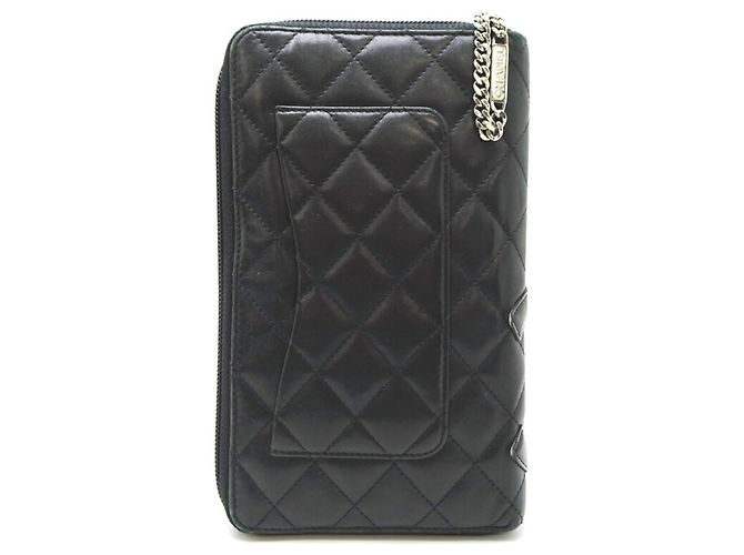 Cartera larga Chanel Cambon Line Negro - vista 2