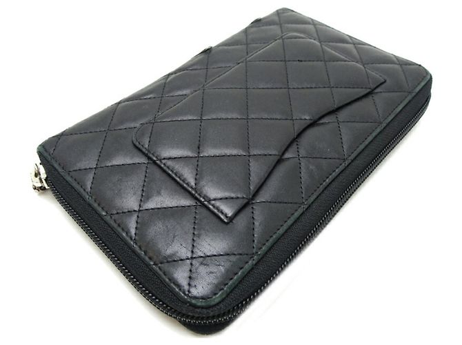 Cartera larga Chanel Cambon Line Negro - vista 4