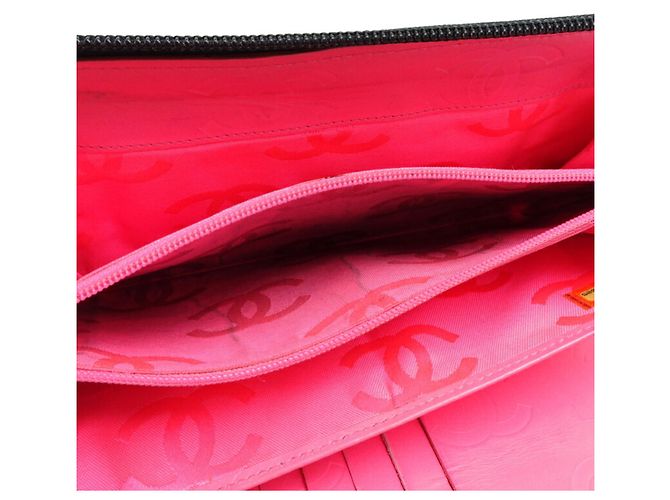 Cartera larga Chanel Cambon Line Negro - vista 7