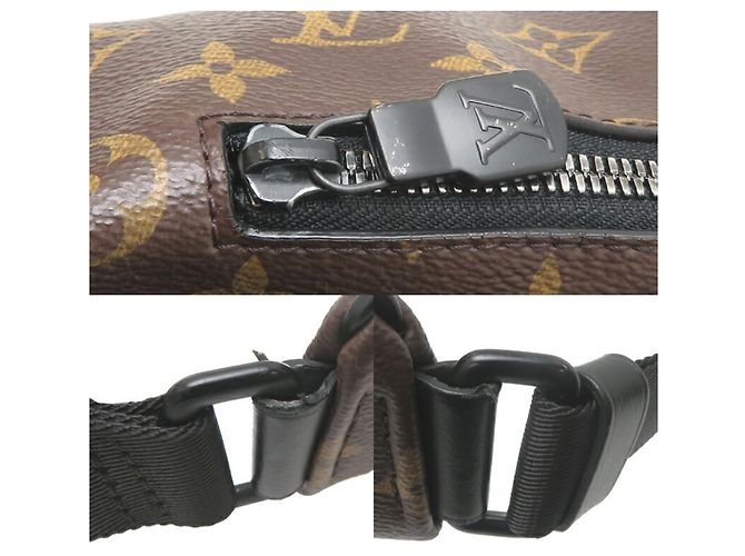 Bumbag Christopher Louis Vuitton Marrone - vista 10