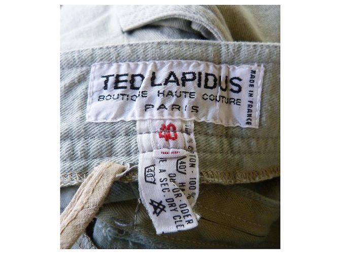 Olivier Lapidus Baumwollshorts Hellgrün - Ansicht 2