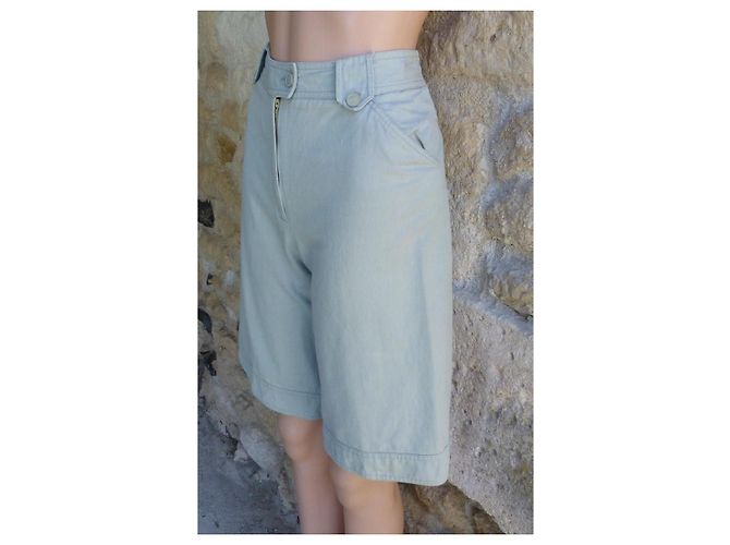 Olivier Lapidus Baumwollshorts Hellgrün - Ansicht 5
