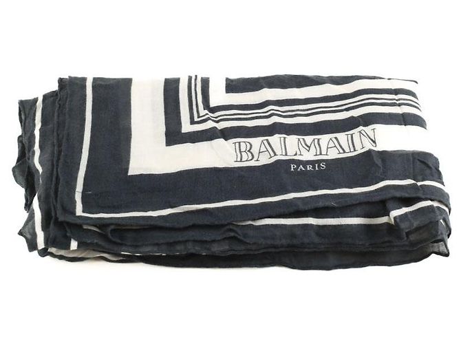 Balmain Sciarpa nera - vista 3