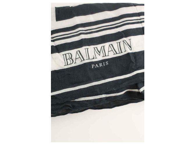 Balmain Sciarpa nera - vista 4