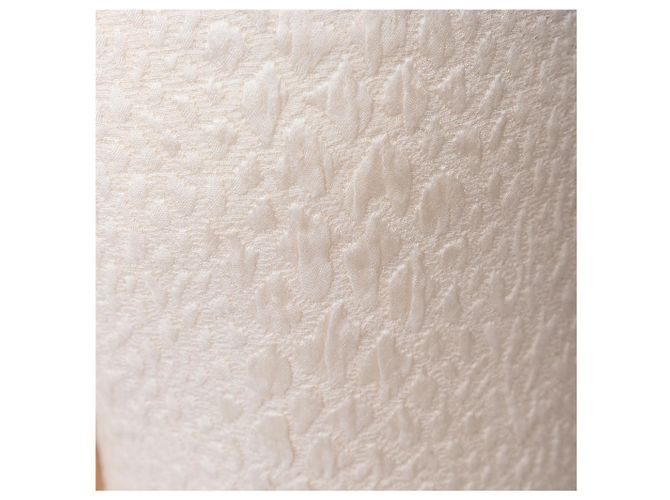 Gucci Schlaghose mit Textur in Eggshell Aus weiß - Ansicht 10