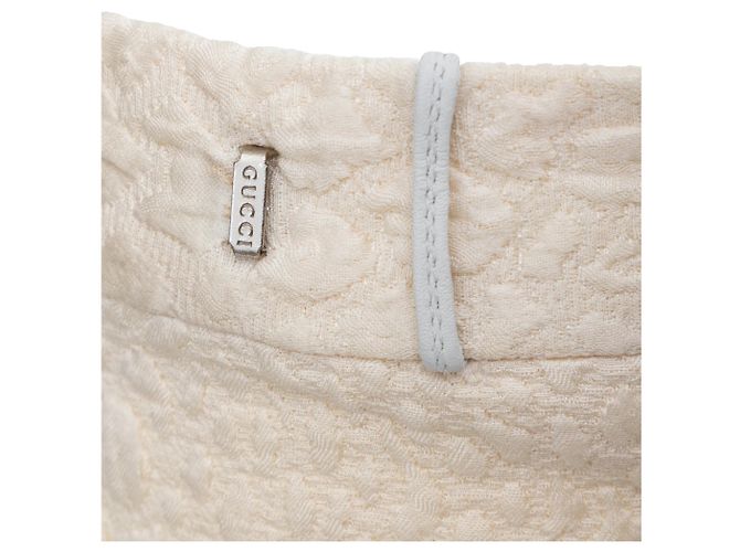 Gucci Schlaghose mit Textur in Eggshell Aus weiß - Ansicht 11
