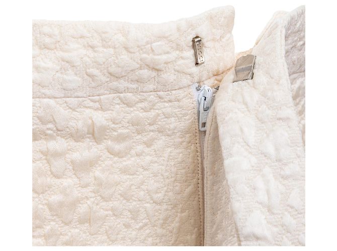 Gucci Schlaghose mit Textur in Eggshell Aus weiß - Ansicht 13