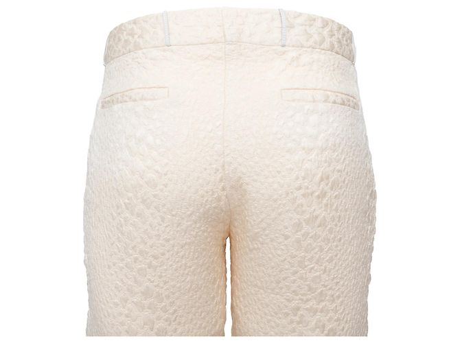 Gucci Schlaghose mit Textur in Eggshell Aus weiß - Ansicht 6