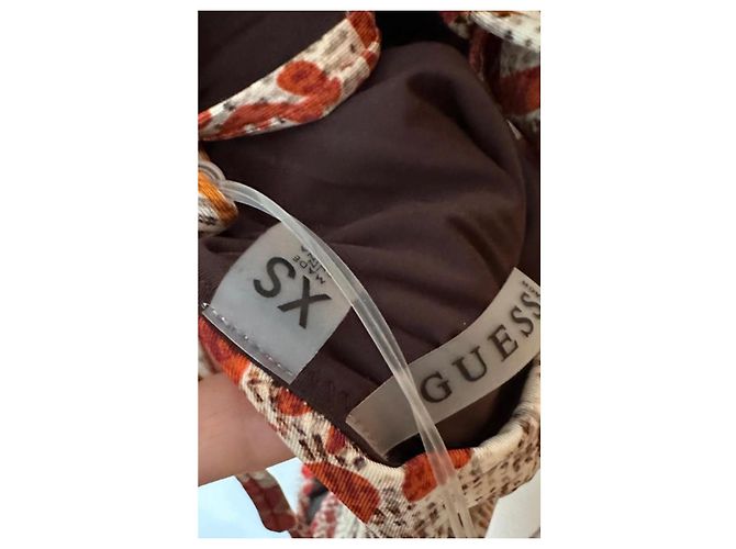 Guess Einteiler Badeanzug mit Pailletten Mehrfarben - Ansicht 5