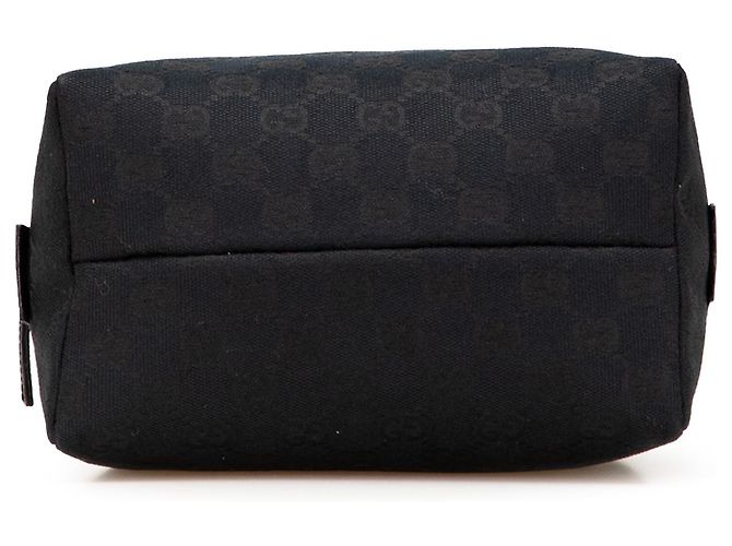 Borsa Gucci Balthus Tofu Mini in canvas GG nero - vista 3