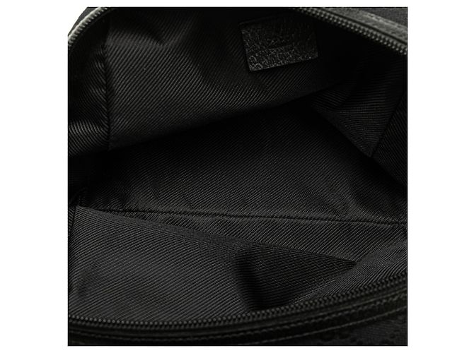 Borsa Gucci Balthus Tofu Mini in canvas GG nero - vista 4