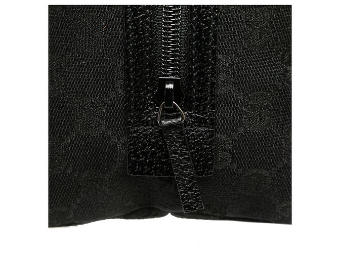 Borsa Gucci Balthus Tofu Mini in canvas GG nero - vista 7
