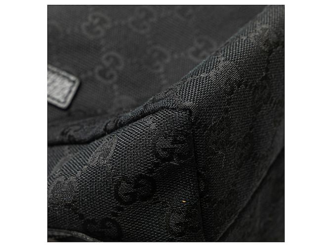 Borsa Gucci Balthus Tofu Mini in canvas GG nero - vista 8