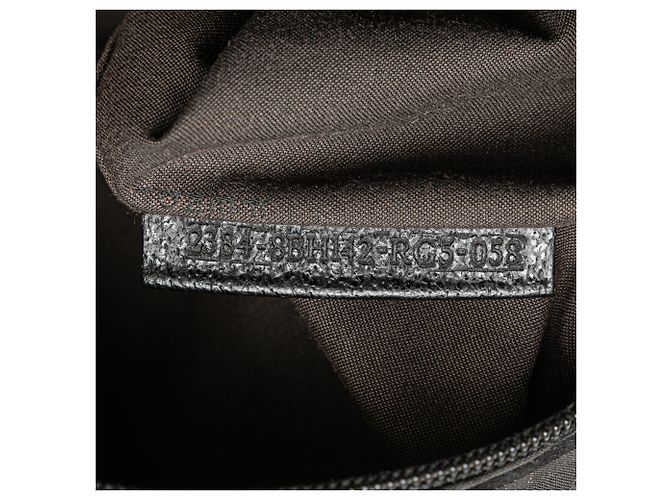 Borsa Fendi in nylon nero Zucca con zip - vista 6