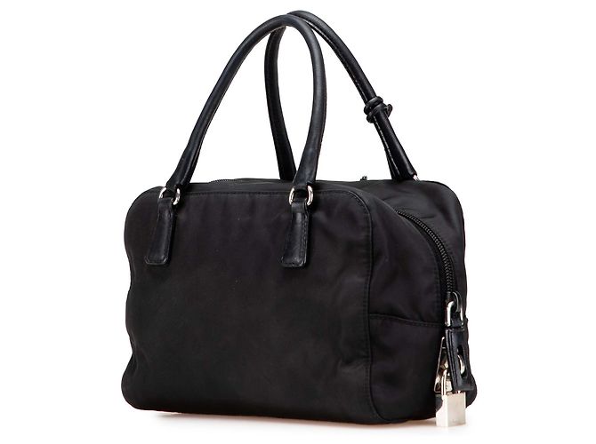 Borsa a cuore da sera in tessuto nero Prada - vista 2