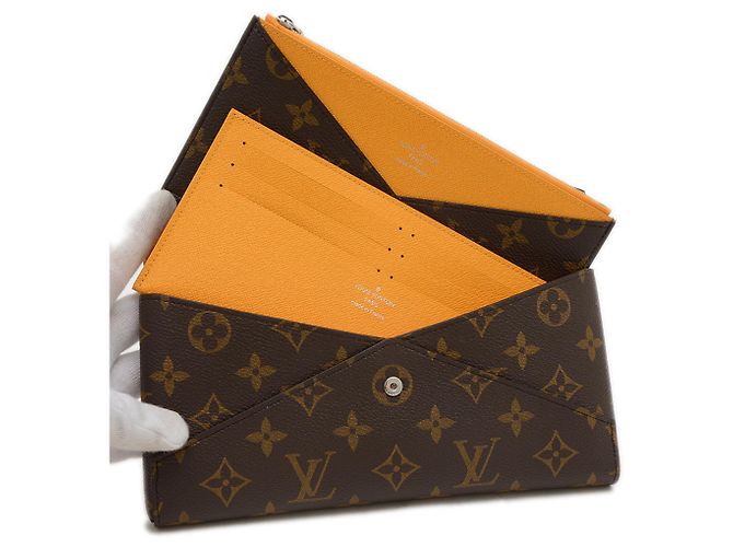 Lange Brieftasche Organizer Kirigami Monogram Louis Vuitton Golden Gelb Monogramm - Ansicht 3