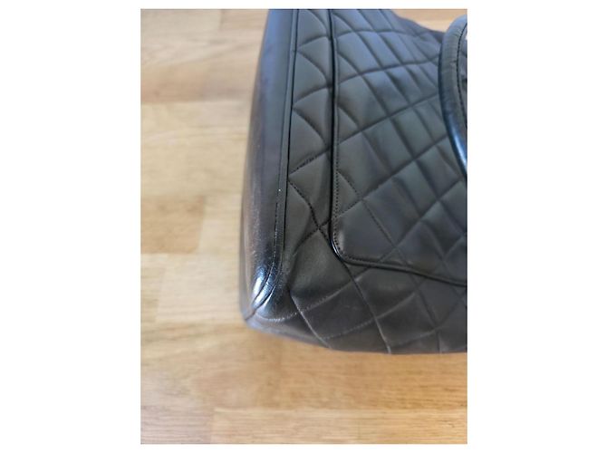 Medaillon Borsa Chanel Medallion in pelle caviar Marrone scuro - vista 7