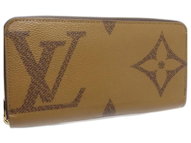 Cartera Larga Louis Vuitton Beige Monograma - vista 2