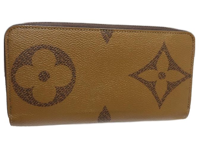 Cartera Larga Louis Vuitton Beige Monograma - vista 3