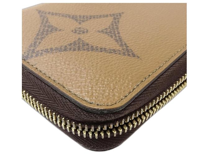 Cartera Larga Louis Vuitton Beige Monograma - vista 4