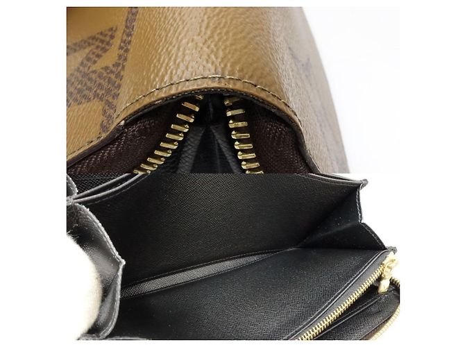 Cartera Larga Louis Vuitton Beige Monograma - vista 5