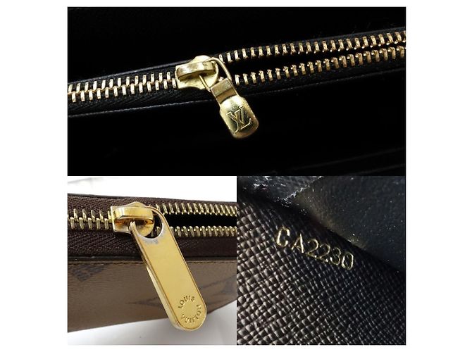Cartera Larga Louis Vuitton Beige Monograma - vista 9
