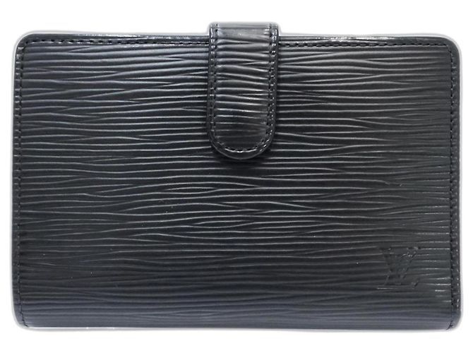 Billetera bi-fold Epi Louis Vuitton Negro - vista 10