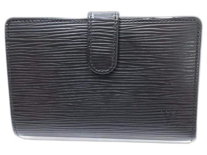 Billetera bi-fold Epi Louis Vuitton Negro - vista 2