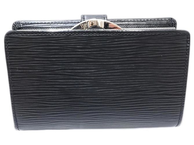 Billetera bi-fold Epi Louis Vuitton Negro - vista 3