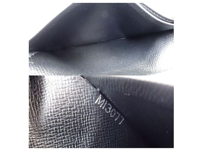Billetera bi-fold Epi Louis Vuitton Negro - vista 9