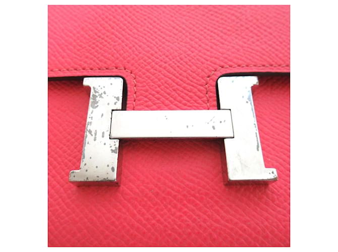 Hermès Hermes Epsom Constance Langbörse Pink - Ansicht 4