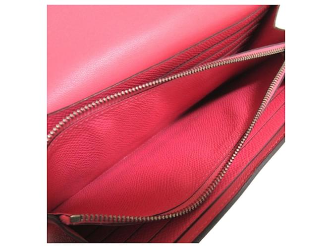 Hermès Hermes Epsom Constance Langbörse Pink - Ansicht 7