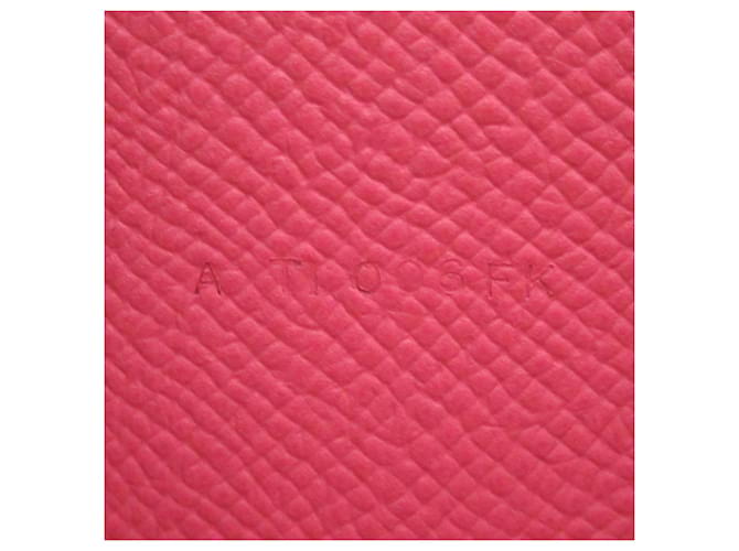Hermès Hermes Epsom Constance Langbörse Pink - Ansicht 8