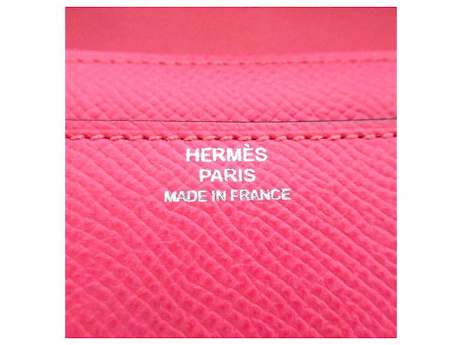 Hermès Hermes Epsom Constance Langbörse Pink - Ansicht 9