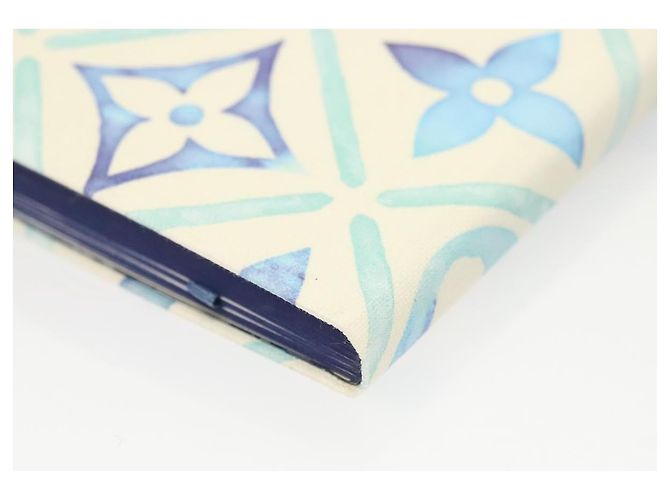 LOUIS VUITTON LV Visor Pool Notebook MM Jane Cover lagoon GI1093 LV Auth BD2240 - view 15